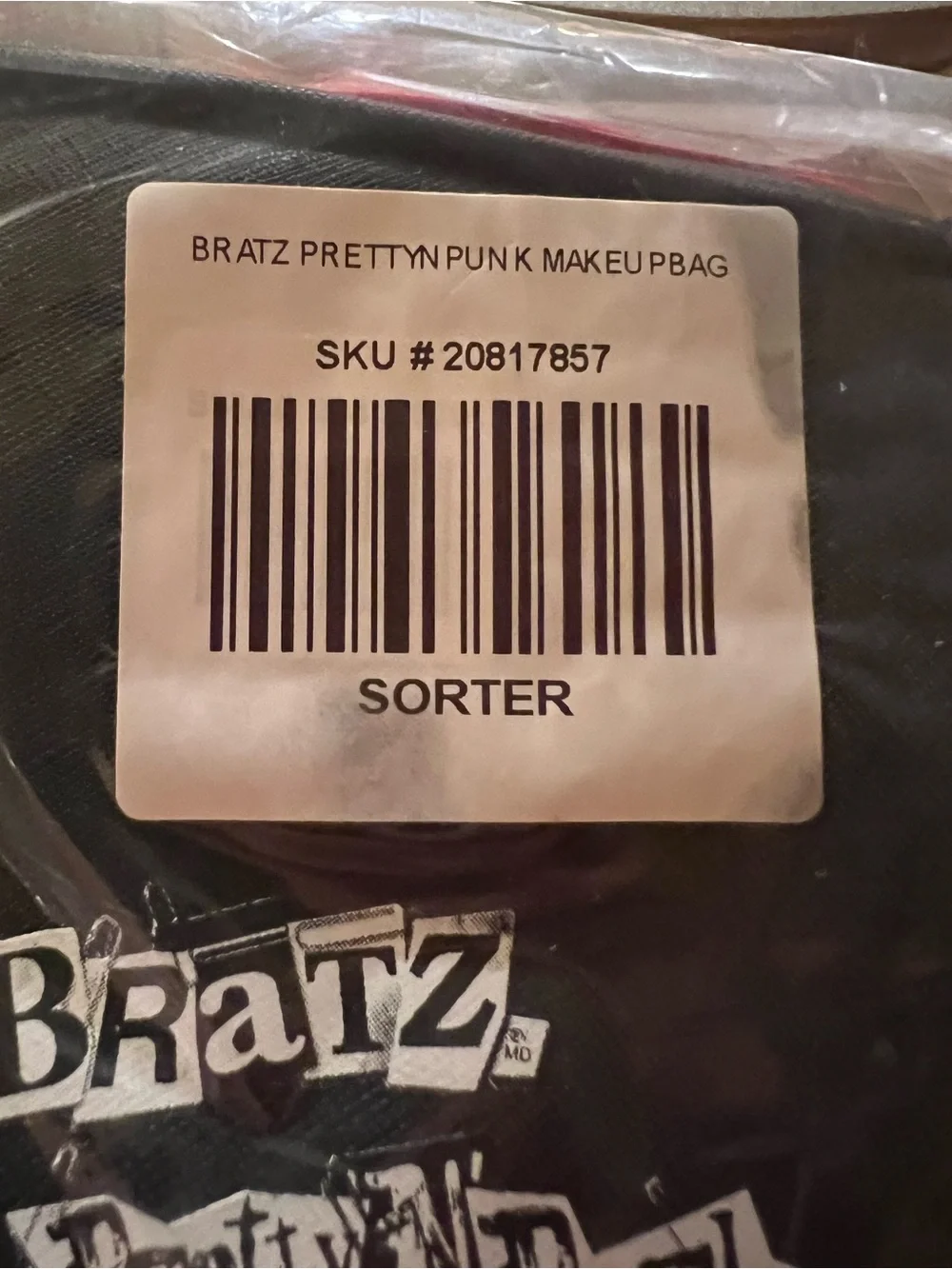 Bratz Pretty in Punk Makeup Bag NWT